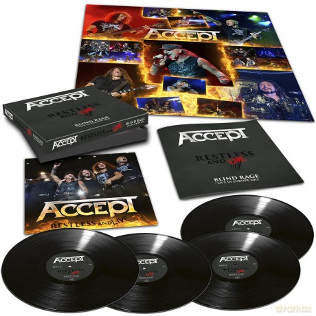 Accept: Restless And Live [BOX] [4xWinyl]