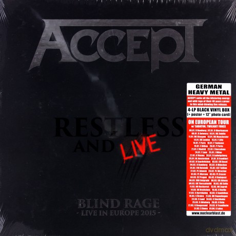 Accept: Restless And Live [BOX] [4xWinyl]