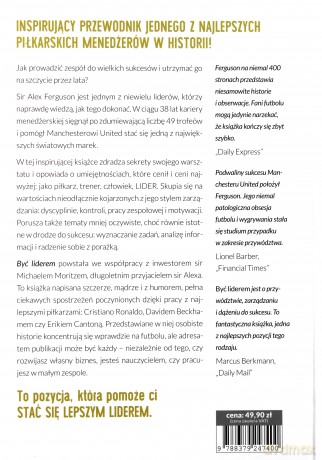 Alex Ferguson. Być liderem - Alex Ferguson [KSIĄŻKA]