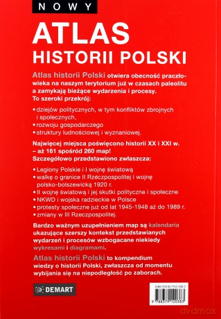 Atlas Historii Polski. Mapy kalendaria, statystyki. [KSIĄŻKA]
