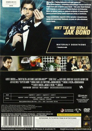 007 James Bond Licencja na zabijanie Ultimate Edition [DVD]