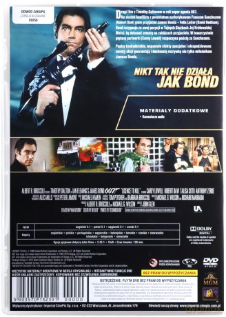 007 James Bond Licencja na zabijanie Ultimate Edition [DVD]