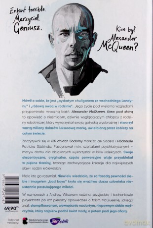 Alexander mcQueen. Krew pod skórą - Andrew Wilson [KSIĄŻKA]