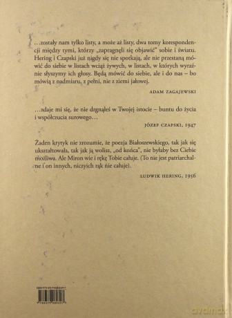 Czapski Hering. Listy (Tom 1) - Józef Czapski [KSIĄŻKA]