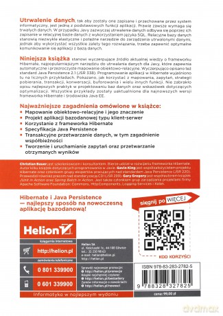 Java persistence. Programowanie aplikacji bazodanowych w hibernate - Christian Bauer [KSIĄŻKA]