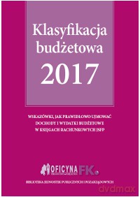 Klasyfikacja budżetowa 2017 - Elżbieta Gaździk [KSIĄŻKA]