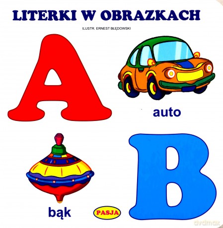 Literki w obrazkach - Ernest Błędowski [KSIĄŻKA]