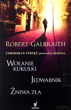Pakiet Galbraith wołanie kukułki / Jedwabnik / Żniwa zła - Robert Galbraith [KSIĄŻKA]