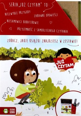 Pakiet Już czytam zestaw 1 czerwony - Agnieszka Stelmaszyk [KSIĄŻKA]