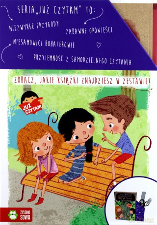 Pakiet Już czytam zestaw 2 fioletowy - Agnieszka Stelmaszyk [KSIĄŻKA]