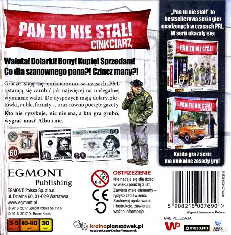 Pan tu nie stał. Cinkciarz [GRA]