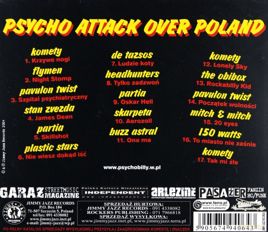 Psycho Attack Over Poland [CD]