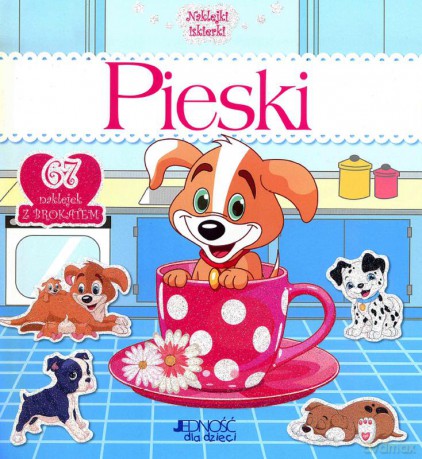 Pieski. Naklejki iskierki [KSIĄŻKA]