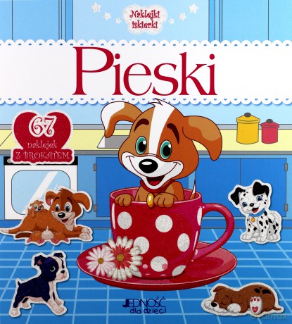 Pieski. Naklejki iskierki [KSIĄŻKA]