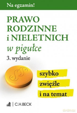 Prawo rodzinne i nieletnich [KSIĄŻKA]