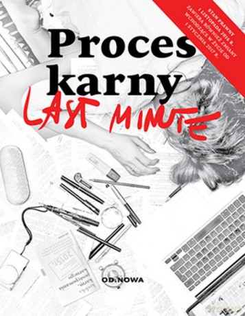 Proces karny last minute 11.2016 [KSIĄŻKA]
