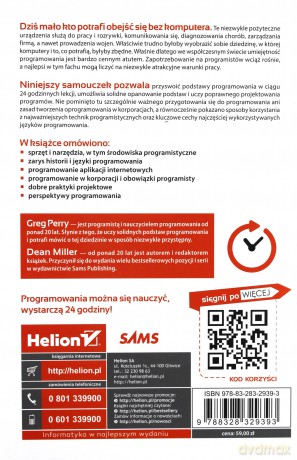 Programowanie dla początkujących w 24 godziny - Greg Perry [KSIĄŻKA]