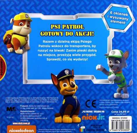 Psi patrol. Drużyna na medal [KSIĄŻKA]
