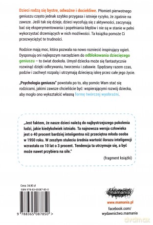 Psychologia geniuszu. Odblokuj wrodzone talenty i kreatywność swojego dziecka - Andrew Fuller [KSIĄŻKA]