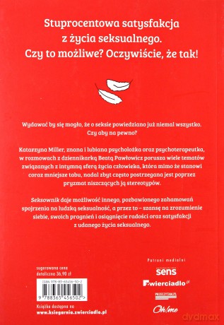 Seksownik. Rozmowy spod łóżka - Katarzyna Miller [KSIĄŻKA]