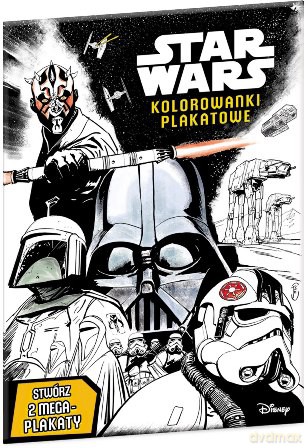 Star Wars. Kolorowanki plakatowe [KSIĄŻKA]