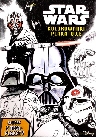 Star Wars. Kolorowanki plakatowe [KSIĄŻKA]