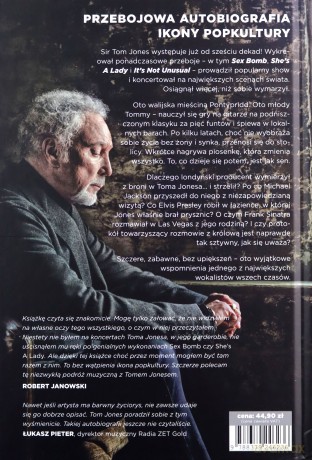 Tom Jones na szczyt i z powrotem. Autobiografia - Tom Jones [KSIĄŻKA]