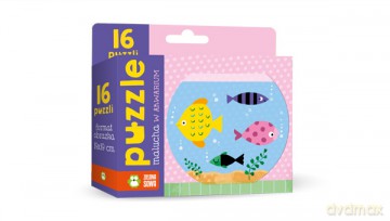 ZIELONA SOWA 16 el. w akwarium [PUZZLE]