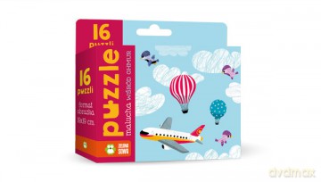 ZIELONA SOWA 16 el. wśród chmur [PUZZLE]