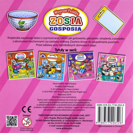 Zosia Gosposia. Magiczne pudełka - Maria Kozyra [KSIĄŻKA]