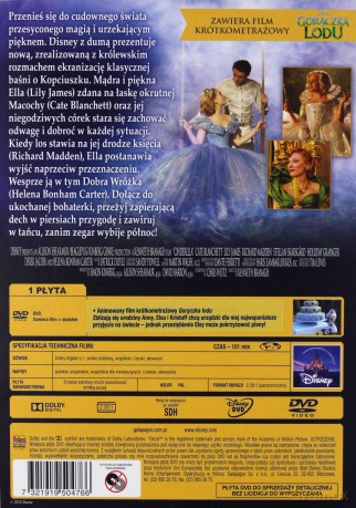 Kopciuszek (wydanie specjalne z naklejkami) [DVD]