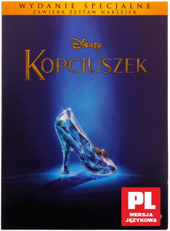Kopciuszek (wydanie specjalne z naklejkami) [DVD]