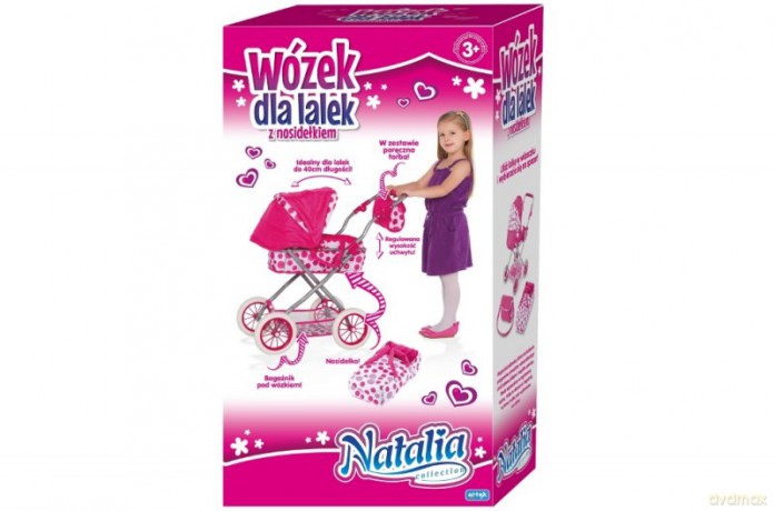 ARTYK Natalia wózek dla lalek