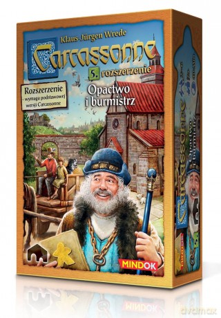 Carcassonne 2 edycja opactwo i burmistrz [GRA]