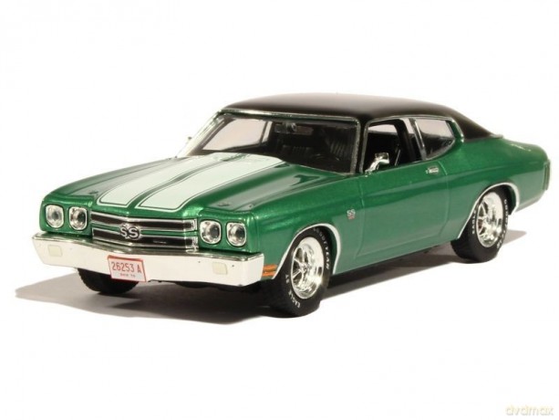 Chevrolet Chevelle SS, metalic-green/black