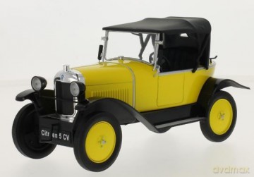 Citroen 5 CV, yellow/black