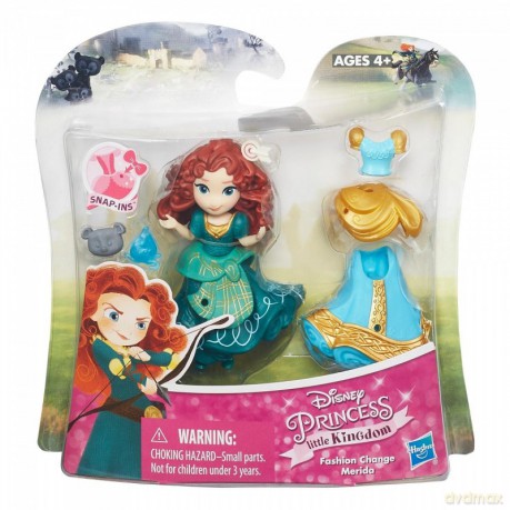 Disney Princesses Mini Laleczki z sukienką Merida [FIGURKA]
