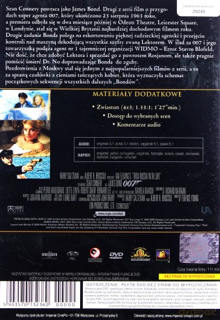 007 James Bond Pozdrowienia z Rosji Ultimate Edition [DVD]