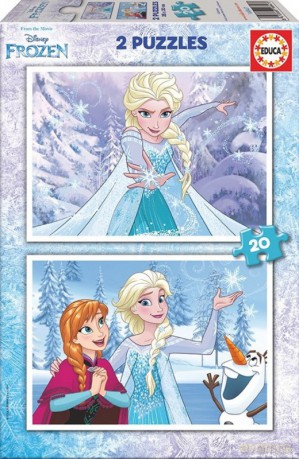 EDUCA 2x20 el. Frozen [PUZZLE]