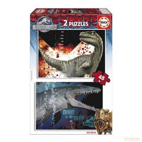 EDUCA 2x48 el. Jurassic World [PUZZLE]