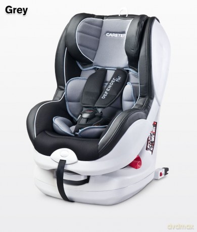 Fotelik Defender+ 0-18 kg ISOFIX Grey