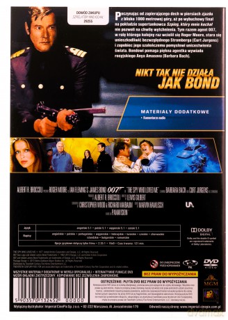 007 James Bond Szpieg, który mnie kochał Ultimate Edition [DVD]