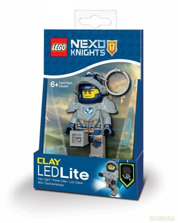 LEGO Nexo Knights Brelok - latarka - Clay