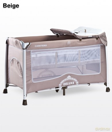 Łóżeczko turystyczne Deluxe Beige