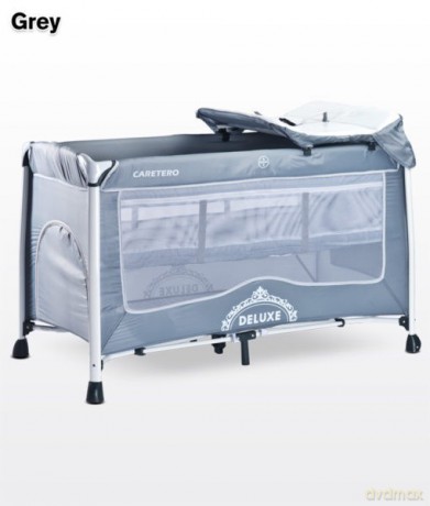 Łóżeczko turystyczne Deluxe Grey