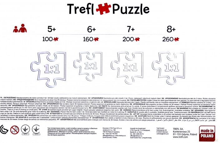TREFL 100 el. Vaiana (16298) [PUZZLE]