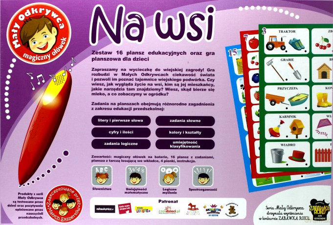 TREFL Mały odkrywca, Na Wsi (01358) [GRA]