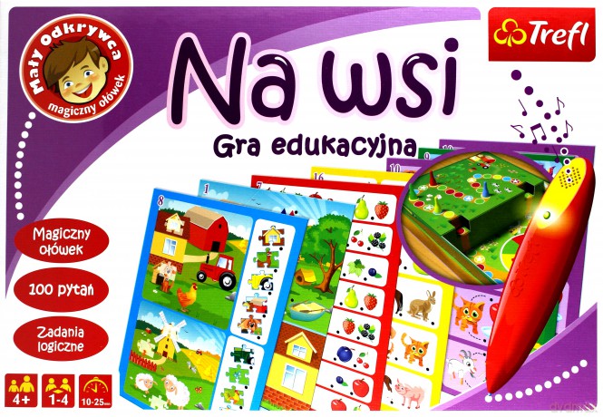 TREFL Mały odkrywca, Na Wsi (01358) [GRA]