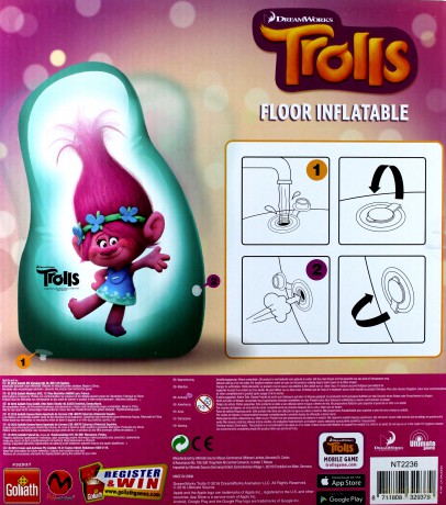 Trolls Poppy dmuchana postać 90cm
