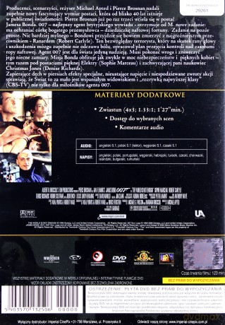 007 James Bond Świat to za mało Ultimate Edition [DVD]
